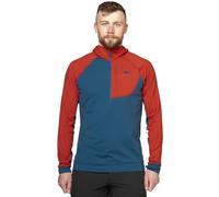 Mountain Equipment Aiguille Hooded Top: Dusk/Red Rock: S Size: S, Colo