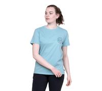 Mountain Equipment Alpenglow Women's T-Shirt | UK M in Aqua