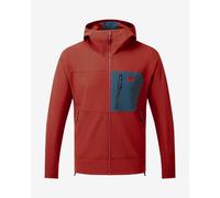 Mountain Equipment Arrow hooded jacket red blue grey - S