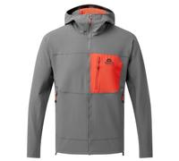 Mountain Equipment ME-008750 Arrow Hooded Mens Jacket Colour: Me-01936 Anvil/Redrock, Size: L