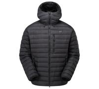 Mountain Equipment - Earthrise Hooded Jacket - Down jacket size L, black/grey
