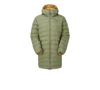 Mountain Equipment Earthrise Women's Down Parka Jacket | UK M in Four Leaf Clover