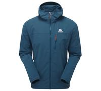 Mountain Equipment - Echo Hooded Jacket - Softshell jacket size L, blue