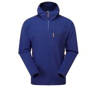 Mountain Equipment Echo Mens Hooded Softshell Jacket Blue S