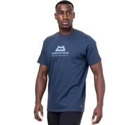 Mountain Equipment Emblem Tee: Denim Blue: S Size: S, Colour: Denim Bl