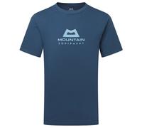 Mountain Equipment ME-008550 Emblem Mens Tee Colour: Me-01476 Denim Blue, Size: L