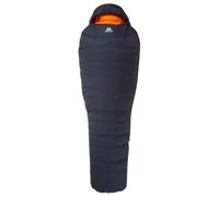 Mountain Equipment - Glacier 300 - Down sleeping bag size Long - Body Size: 200 cm, obsidian