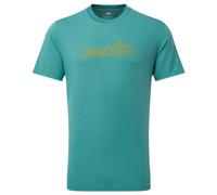 Mountain Equipment - Groundup Skyline Tee - Sport shirt size L, turquoise