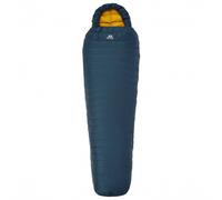 Mountain Equipment Helium Solo Sleeping Bag: Majolica Blue: Left Hand