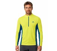Mountain Equipment Ignis Long Sleeve Zip T: Vine/Majolica: XXL Size: X