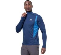 Mountain Equipment Ignis LS Mens Zip Tee: Admiral/Atlantic: XL Colour:
