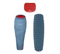 Mountain Equipment - Inflatable pillow - Sleeping Bag + Mattress Pack Snowleader