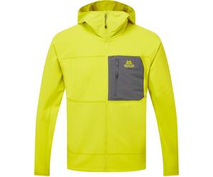 Mountain Equipment - Lightweight, windbreaker and breathable jacket - Arrow Hooded M Jacket Vine/Anvil Grey for Men - Size L - Yellow Yellow L