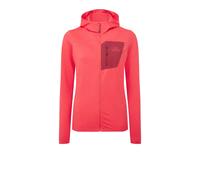 Mountain Equipment Womens Lumiko Hooded Fleece Jacket Red 14