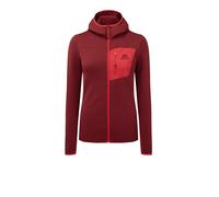 Mountain Equipment Womens Lumiko Hooded Jacket Colour: Me-01756 Rhubarb/Capsicum, Size: 14
