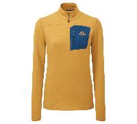 Mountain Equipment ME-005369 Lumiko Wmns Zip T Colour: Me-02263 Butterscotch/Maj, Size: 10