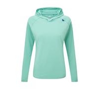 Mountain Equipment ME-005993 Glace Hooded Wmns Top Colour: Me-01937 Aqua, Size: 12