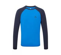 Mountain Equipment ME-007392 Redline LS Mens Tee Colour: Me-02224 Atlantic/Cosmos, Size: L