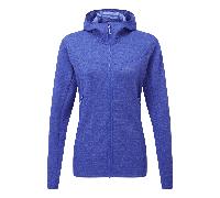 Mountain Equipment ME-008020 Apiro Hooded Wmns Jacket Colour: Me-02237 Clematis, Size: 12