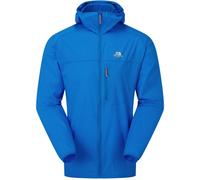 Mountain Equipment Men's Aerofoil Soft Shell Hooded Jacket (Atlantic Blue)