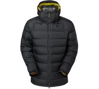 Mountain Equipment Men's Lightline Down Jacket Size XXL Obsidian/Acid