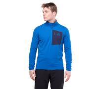 Mountain Equipment Mens Lumiko Zip T Colour: Me-02224 Atlantic/Cosmos, Size: XL