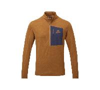 Mountain Equipment Mens Lumiko Zip T Colour: Me-02257 Walnut/Cosmos, Size: L