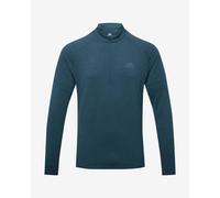 Mountain Equipment Nava Zip Long Sleeve T-Shirt Majolica Blue - L