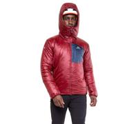 Mountain Equipment Oreus Hooded Insulated Jacket: Merlot/Admiral Blue: