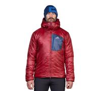 Mountain Equipment Oreus Hooded Men's Jacket | UK S in Merlot/Admiral Blue