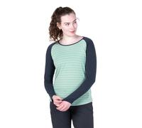 Mountain Equipment Redline Women's Top | UK S in Lichen Stripe/Cosmos