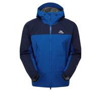 Mountain Equipment Saltoro Waterproof Jacket: Lapis Blue/Medieval: L S