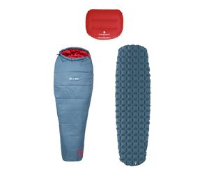 Mountain Equipment - Sleeping bag - Sleeping Bag + Mattress Pack Snowleader Left