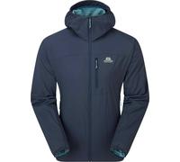 Mountain Equipment - Stretch, windbreaker jacket - Aerotherm Hooded M Jacket Blue Nights for Men in Softshell - Size M Blue M