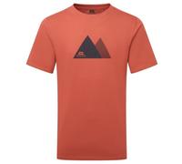 Mountain Equipment - Twin Peaks Tee - T-shirt size M, red