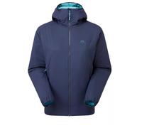Mountain Equipment - Women's Andola Hooded Jacket - Wool jacket size 10, blue