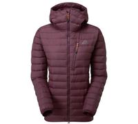 Mountain Equipment Womens Earthrise Hooded Down Jacket: Raisin: 10 Siz
