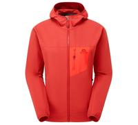 Mountain Equipment - Women's Echo Hooded Jacket - Softshell jacket size 10, red