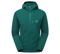 Mountain Equipment - Women's Echo Hooded Jacket - Softshell jacket size 8, multi