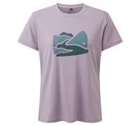 Mountain Equipment - Women's Headpoint Graphic Tee - Sport shirt size 16, purple