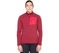 Mountain Equipment Womens Lumiko Zip T: Rhubarb/Capsicum: 10 Size: 10,