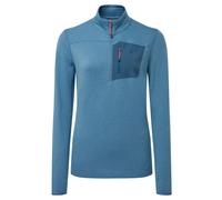 Mountain Equipment - Women's Lumiko Zip-T - Fleece jumper size 14, blue