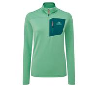 Mountain Equipment - Women's Lumiko Zip T - Fleece jumper size 14, turquoise