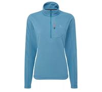 Mountain Equipment - Women's Micro Zip Tee - Fleece jumper size 8, blue