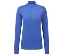 Mountain Equipment Womens Nava Long Sleeve Zip T: Vivid/Clematis: 12 S