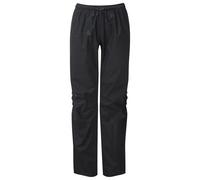 Mountain Equipment - Women's Zeno Full Zip Pant - Waterproof trousers size 16 - Regular, black
