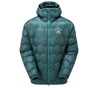 Mountain Equipment - Xenith Hooded Jacket - Down jacket size L, blue/turquoise