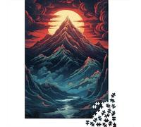 Mountain Everest 1000 Pieces Puzzles for Teenagers Gifts Paper Puzzle Jigsaws for Adults Home Educational Games DIY Toys 1000pcs (38x26cm)