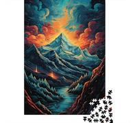 Mountain Everest Puzzle Family Fun Paper Rectangular Jigsaw Puzzle for Boy Or Girl 1000pcs (38x26cm)