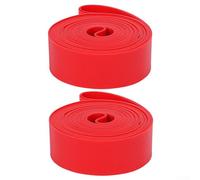 Mountain for Bike Antipuncture Tire for 2pack Pvc Bicycle Tube Tape Strip Liner Inner Wheel Rim Protector for Ultralight Explosionproof Pad (26 inches)